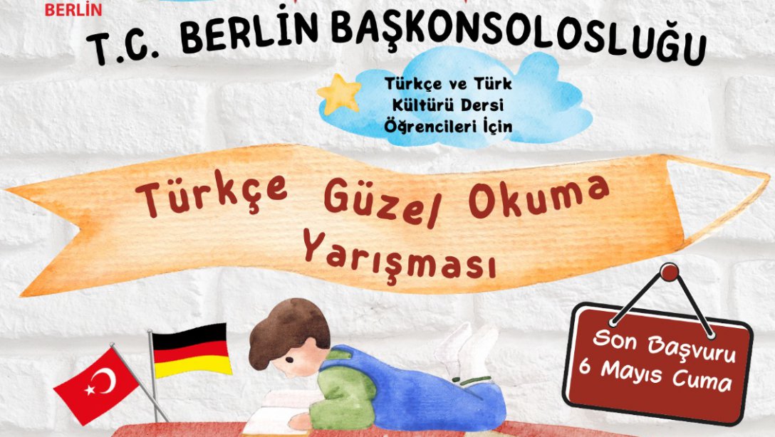 T.C. Berlin Başkonsolosluğu Türkçe Güzel Okuma Yarışması