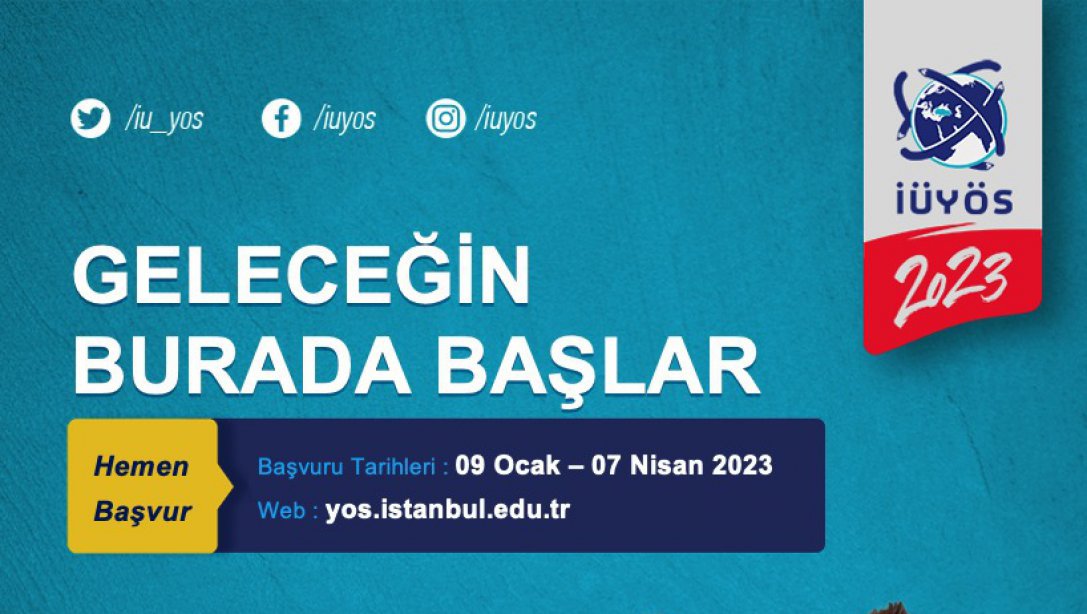 İstanbul Üniversitesi 2023 YÖS Sınavı ile ilgili Duyuru