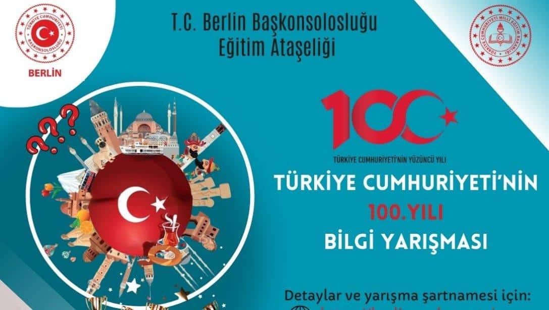 Türkiye Cumhuriyeti'nin 100.yılı Bilgi Yarışması
