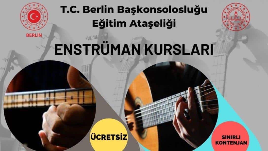 Enstrüman Kursları, Ebru Sanatı, Tiyatro ve Drama Kursu Kayıtları Başladı.