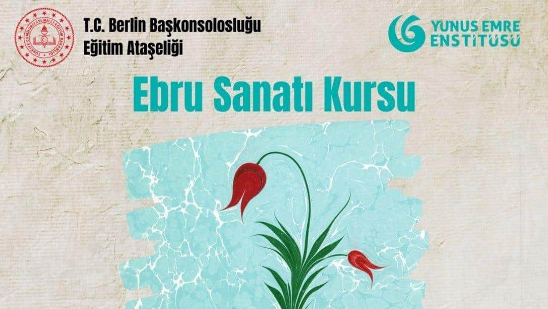 Ebru Sanatı Kursu Başvuruları Başladı